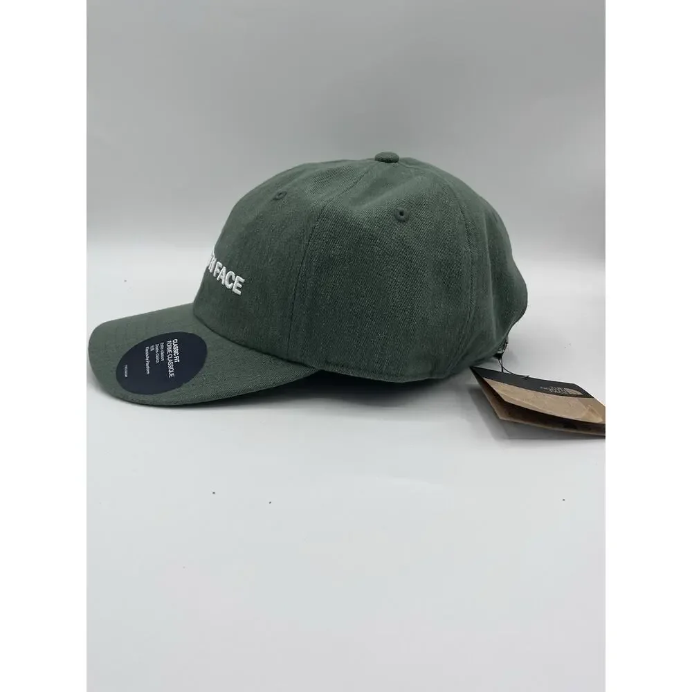 The North Face Roomy Norm Hat Duck Green Classic Fit Cap Adjustable Strap Unisex